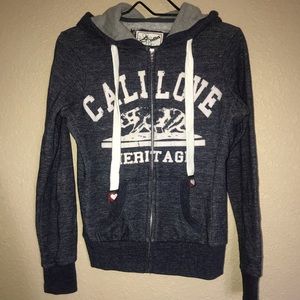 Cali Love zip-up hoodie by Relex